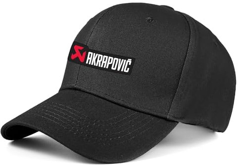 WYSTEN Baseball Cap Classic A.k.ra.p.o.vi.c, Reine Farbe Baseboard Baseballkappe, Baumwolle Kappe Herren und Cap Damen, Klassische Baseballmütze(Black)