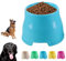 Dog Bowl with Long Ears, Elevated Bowl for Food and Water, Dog Water Bowl, Large Non-Slip Dog Bowl, Raised Bowl for Small, Medium and Large Dogs
