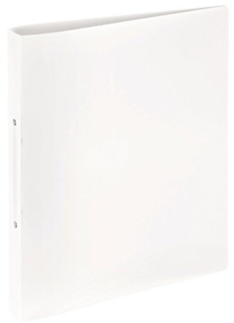 Pagna 20900-02 Ringbuch A4 PP 2-Ring-Mechanik, 25 mm, weiß