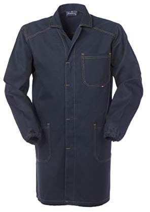 SERIO PLUS + Camice Uomo da Tecnico O Officina Generica Blu Scuro Tessuto Robusto A60109