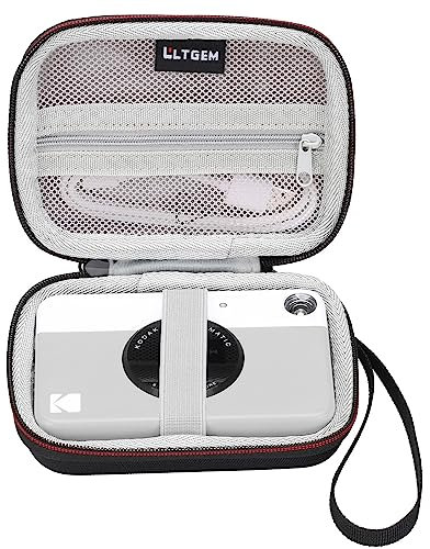 LTGEM Kameratasche für Kodak Printomatic, Kodak Step, Kodak Step Touch, Kodak Smile Digitale Sofortdruckkamera, schützende Tragetasche für Reisen und Aufbewahrung zu Hause, Grau
