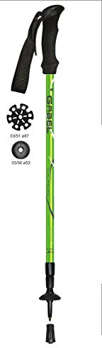 Gabel Cilaos Lite, Wanderstöcke Unisex – Erwachsene, Lime, 64 – 144 cm