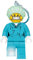 LEGO Iconic - portachiavi luminoso - Chirurgo - altezza 76 mm
