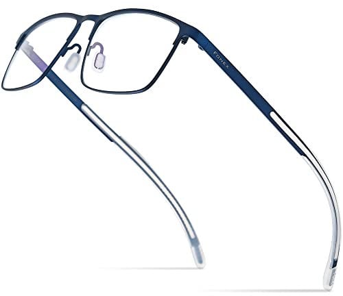 FONEX Titan Brillenfassung für Herren, quadratisch, für Kurzsichtigkeit