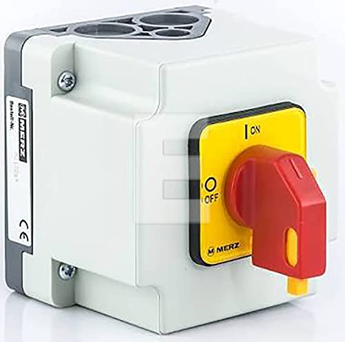 Nockverbinder 0-1 3P 16A IP65 in Gehäuse ML016.3-RG3/OB