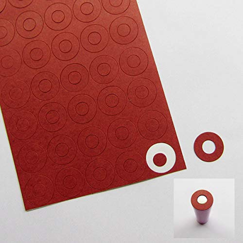 DAQIEPIN 200 pezzi di cartone 18650 batteria isolanti carta adesiva isolante elettrica