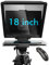 ILOKNZI 18 Zoll Drehbar Teleprompter mit Bluetooth-Fernbedienung und Beschriftungssoftware, Videoaufzeichnungstool und zusätzlichen Videokonferenzen