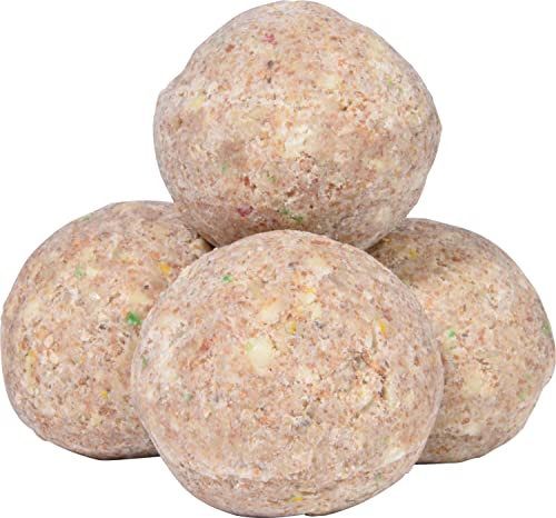 dobar® 24117e - 50 Große Vitamin-Meisenknödel ohne Netz - 50 Futterknödel mit je 90 Gramm für die Ganzjahresfütterung - Vogelfutter für Wildvögel - 4500 Gramm…