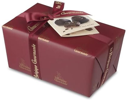 Ballotin de Pralines Belges 500g - Chocolat Noir - La Belgique Gourmande