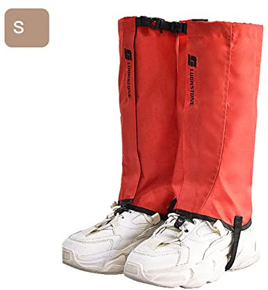 Housses de Fixation de Ski Couvre-Chaussures de Mollet imperméables Protège-Chaussures de Neige imperméable pour l'alpinisme la Raquette à Neige