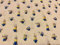 Minnions Stoff, Baumwollstoff, Cartoon-Stoffe, Kinderstoffe, Handwerk und Bastelarbeiten, Meterware, 1 Meter x 140 cm