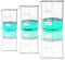 ONiLAB Glass Measuring Beaker Set 50ml 100ml 250ml (Pack of 3) 3.3 Boro Griffin Low Form with Printed Graduation Scientific Glassware for Laboratories, Classrooms or Home Use 13900244…