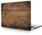 Hülle Kompatibel mit Neues MacBook Pro 13 Zoll 2020 2019 2018 2017 2016 Freisetzung A1706 A1708 A1989 A2159 A2251 A2289 A2338 M1, Plastik Schützend Hartschale Snap Case, braune Holzmaserung