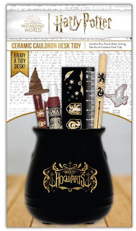 Blue Sky Studios Ensemble De Papeterie Et Porte-Crayons Harry Potter Chaudron