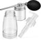 Hair Dye Spray Bottles 2 Pcs Barber Powder Spray Bottle Hair Fiber Spray Applicator Empty Powder Container Travel Cosmetics Blower for Hair Salon Home Beauty Fibers Spray Bottle