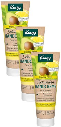 Kneipp Sekunden Handcreme, 75ml (Packung mit 3)