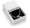 PANDORA Moments Women's 14k Rose Gold-Plated Sparkling Crown O Snake Chain Bracelet, Size 21, With Gift Box