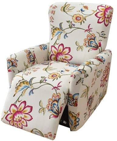 WWQQKJ Housses de Fauteuil inclinables et relaxantes universelles 4 pièces, Housses de Fauteuil inclinables Modernes for 1 Place, Extensibles, Amovibles, lavables, Housse de Fauteuil inclinable(G)
