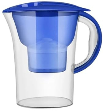 PIGENE Kitchen Water Filter Kettle Activated Carbon Alkaline Filter Office Water Purifier Cold Kettle (Color : Blue)