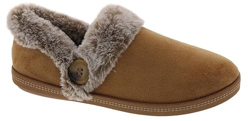 Skechers Women's Cozy Campfire-Fresh Toast Mule, Chestnut, 5 UK