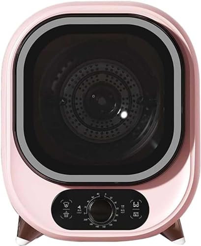 Small Tumble Dryer, Portable Condenser Tumble Dryer, 5kg Vented Tumble Dryer, Perfect for Counter Top or Wall Mounted Use, Compact, Mini Spin Dryer, 0.8kg Load Capacity