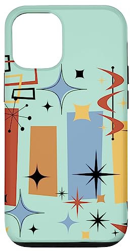 Hülle für iPhone 13 Retro Mid Century Modern MCM Vibe Ästhetische Kitsch Kunst