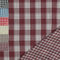 MAGAM-Stoffe Paul Musselin Mulltuch Kinder Baumwollstoff Oeko-Tex Meterware 50cm (Karo rosewood)