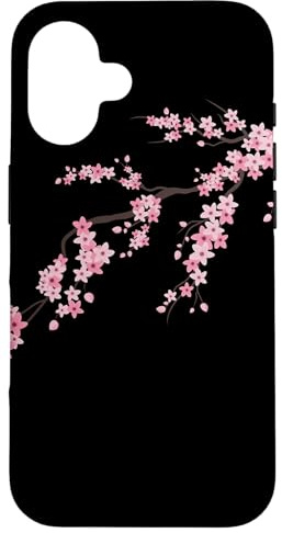 Japanese Sakura Anime Pretty Flower Florist Cherry Blossom Case for iPhone 16