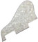 Gitarren-Schlagbrett Kratzschutz 4-lagig für ES 335 Gitarrenzubehör Pickguard Backplate Set