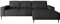 Friderik Elegantes und funktionales Ecksofa MATANO mit Bettkasten und Schlaffunktion (Poso 34, Rechts)