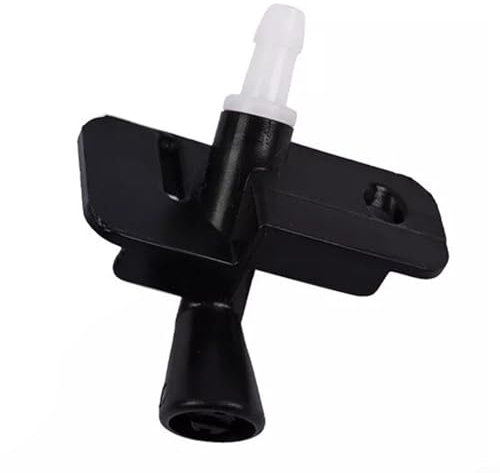 Scheibenwaschdüse für Honda Jazz 2009–2015, Scheibenwischer-Reinigungsdüse, 76810-TF0-G01 Auto-Außenkotflügelteil, schwarz