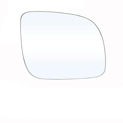 Lateral Retrovisores Cristal para VW para Golf 4 para Jetta para MK4 Retrovisor Lateral Izquierdo Derecho Cristal Blanco Espejo Retrovisor Exterior Convexo Cristal Retrovisor(Right)