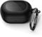 SURITCH Magnetic Case Compatible with Bose New QuietComfort Earbuds (2024),Rugged Bumper Shockproof Protective Headphone Cover with Secure Lock & Cleaning Kit & Carabiner Keyring（Black）