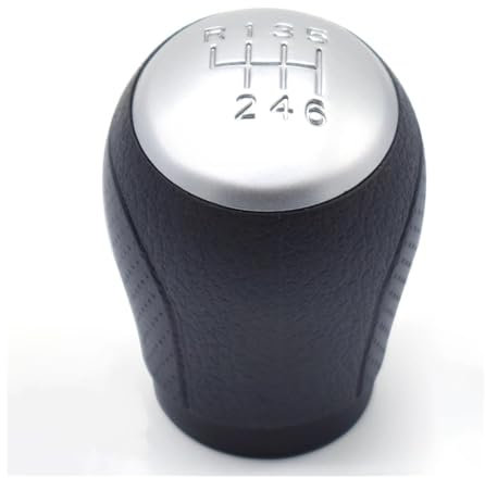 ODKISXS Auto Schaltknauf Für N&issan Für Juke F15 Für Qashqai J10 Für Dualis Für X-Trail Für Stick Shifter Hebel Stiftgriff Ersatzteile 6+R Schaltkopf Schaltknauf