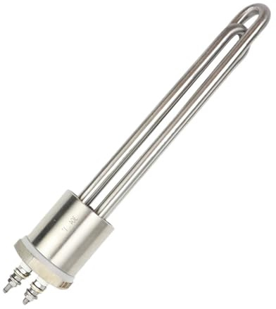 Heizelement, 48 V, 2000 W, Solarheizung Aus Edelstahl, DN25, Tauchrohrheizung, Elektrisches Wasserheizelement(Heater Thread)