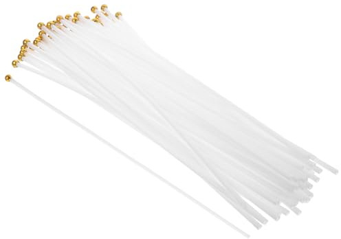 SEWACC 50 pezzi Aste Porta Bandiera in Plastica per DIY Facili da Installare e Smontare Stabili e Resistenti per Bandiere Nazionali e Decorazioni da Tavolo