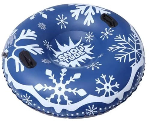 Schneerohr mit Griffen, Outdoor-Schlitten, Durchmesser 120cm, Robuster Schlitten-skischlauch für Wintersport, Rodeln, Outdoor-aktivitäten