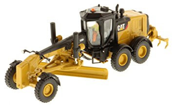 Diecast Masters- Caterpillar 85520 Gatto 85520-Motor Grader 12M3, Scala 1:87, Circa 11,7 x 4,3 x 3,8 cm, dai 14 Anni in su, Colore Yellow