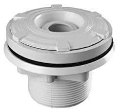 Kripsol Boquilla para impulsión Piscina Liner o Poliester roscar ABS Blanco conexión 2/50 mm 5 m3/h