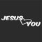 JINTORA - Autoaufkleber Tuning - Auto Aufkleber - Jesus Love You Christentum - 210x55 mm - Auto Sticker Bus Fenster Heckscheibe Camper wetterfest Outdoor Sticker Auto Deko LKW Tuning - weiß