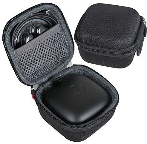 Hermitshell Hard Travel Case for Powerbeats Pro Totally Wireless Earphones (Black)