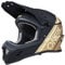 O'NEAL | Mountainbike-Helm | MTB Downhill | Nach Robustes ABS, Ventilationsöffnungen für Luftstrom & Kühlung, ABS Außenschale | SONUS Helmet Split | Erwachsene | Schwarz Gold | Größe XS
