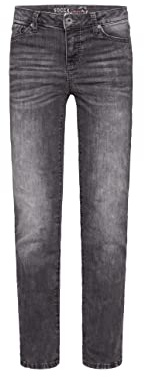 SOCCX Damen Jeans RO:My Regular Fit | Bequeme Stretch Denim mit geradem Bein, mittlerer Bundhöhe & formstabilem Alltag, Büro & City-Looks | Diverse Waschungen