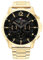 Tommy Hilfiger Multi Zifferblatt Quarz Uhr für Herren mit Goldfarben Edelstahlarmband - 1710511