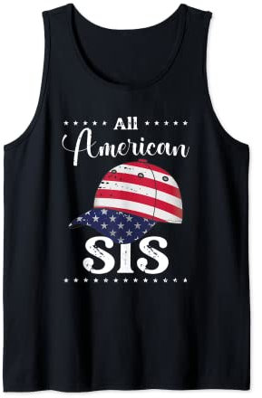 All American Sis Cap – 4. Juli Tank Top