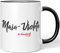 JUNIWORDS Tasse, Maia-Violeta, die Wundervolle, Schwarz (5264454)