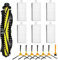 Fixbetter Kit d'accessoires pour Tesvor X500, X500 Pro, M1, M2, pour Neatsvor X500 pièces de Rechange pour aspirateur Robot, 1 Brosse à Rouleau, 6 filtres, 6 brosses latérales, 1 Brosse de Nettoyage