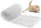 Transparente Katzenabwehr Matte, 200 * 30 cm Katzen-Matte mit Spikes, zur friedlichen Abwehr von Katzen und weiteren Tieren (Weiß)