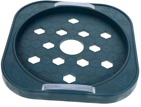BUGUUYO 1pc Gas Tank Bracket Liquified Gas Bottle Stand Gas Tank Tray Rattan Gas Car Cylinder Gas Tank Holder Propane Lantern Stand Propane Tank Dolly Cilindros Gas Tank Base Tray Plastic