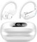 Bluetooth Kopfhörer Sport, Kopfhörer Kabellos Bluetooth 5.3 Kopfhörer In Ear mit 4 ENC Mirc, 80 Std Tiefer Bass, Tastensteuerung, IPX7 wasserdichte Ohrhörer mit Ohrhaken für iOS/Android Weiß
